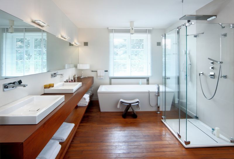 Walk-In Shower with Frameless Glass